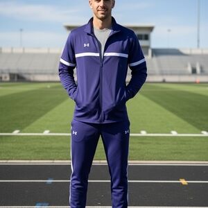 Under Armour Men's Purple Performance Jacket